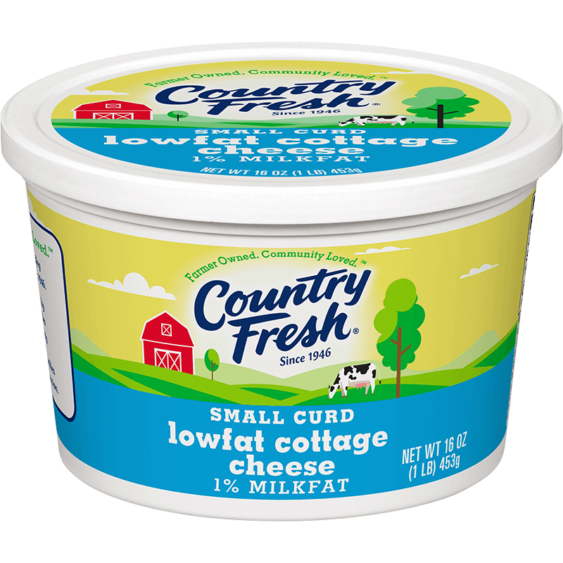 Small Curd Lowfat Cottage Cheese Plastic 16 oz.